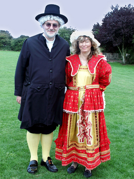 DoS 2002 - The Vicar and Imogene taking a constitutional