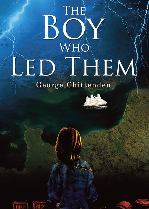 'The Boy Who Led Them' front cover image Boy, dreaming of life afloat?